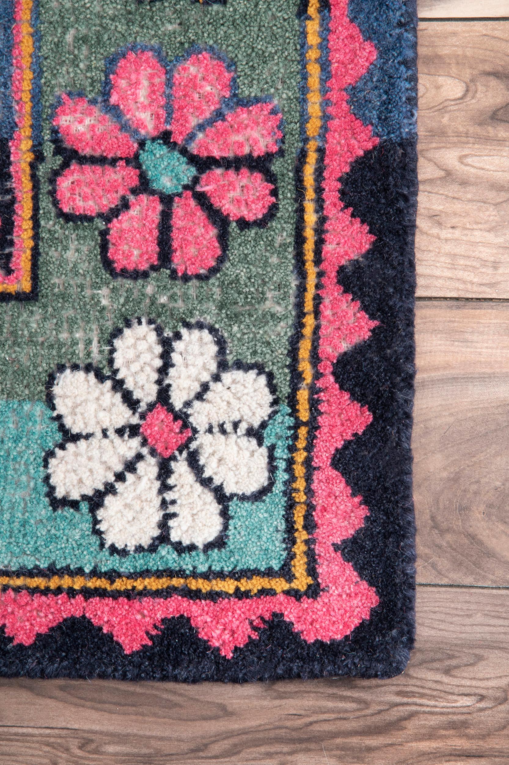 Flower Power Rug Multicolor Rugs USA Flower power rug multicolor rugs usa