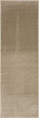 Isolated view of Beige Runner Ranya Modern Solid Rug, showcasing its design