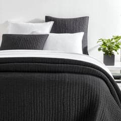 Lana Voile Quilt | Black