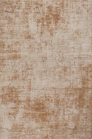 Isolated view of Brown Rectangle Aponi Modern Abstract Rug, showcasing its design