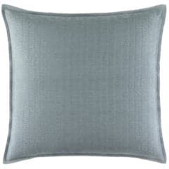 Roark Matelasse Sham | Pewter Blue