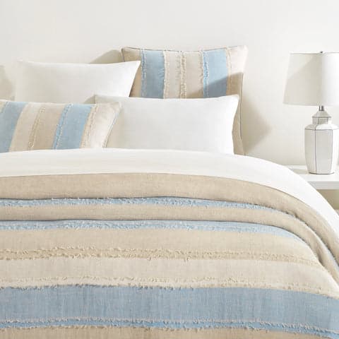 Moon Hills Linen Sham | Lapis