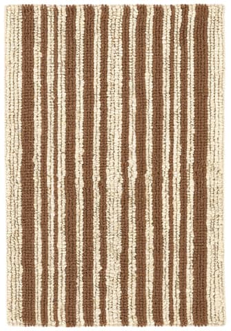 Calder Stripe Handwoven Jute Rug | Caramel