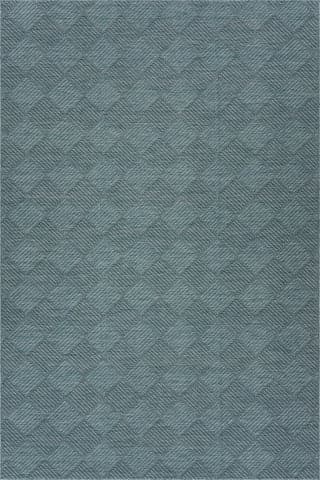 Isolated view of Aqua Runner Nahla Modern Diamond Indoor/Outdoor Rug, showcasing its design