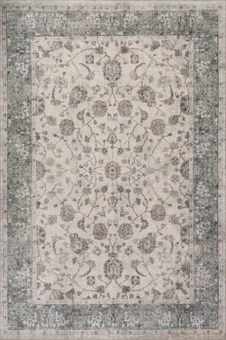 Isolated view of   Zanika Traditional Vintage Rug, showcasing its design
