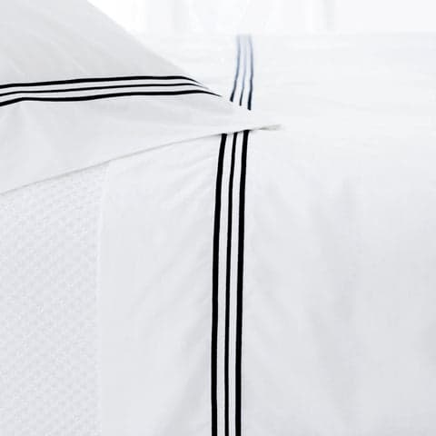 Trio Flat Sheet | Black