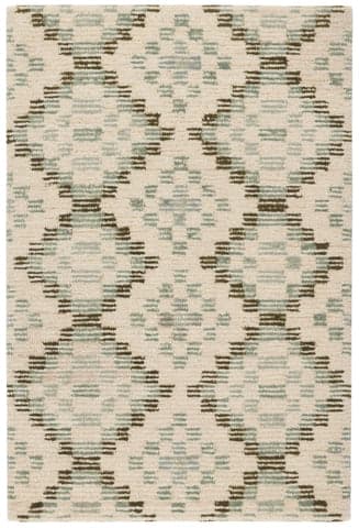 Diamond Cove Hand Tufted Wool Rug | Green