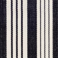 Birmingham Handwoven Cotton Rug Swatch | Black