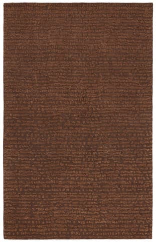Mina Tufted Wool Custom Rug | Caramel