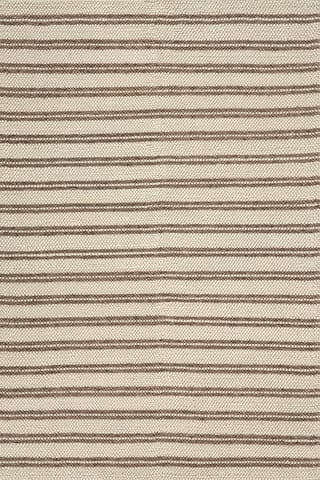 Venit Modern Striped Farmhouse Rug | Brown