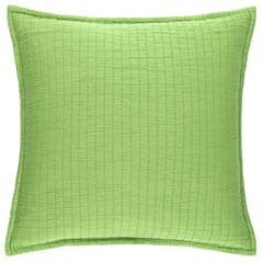 Boyfriend Matelasse Sham | Lime