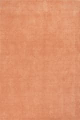 Isolated view of Orange Rectangle Arrel Speckled Wool-Blend Rug, showcasing its design