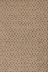 Isolated view of Navy Rectangle Lalita Contemporary Diamond Indoor/Outdoor Rug, showcasing its design