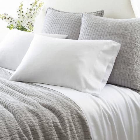 Silken Solid Pillowcases (Pair) | White