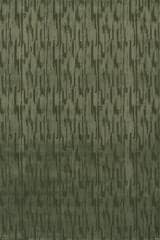 Isolated view of Green Runner Marish Abstract Plush Textured Washable Rug, showcasing its design