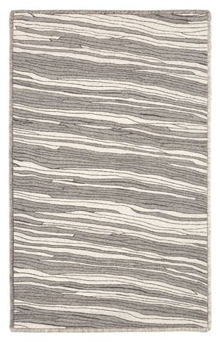Andres Hand Micro Hooked Wool Custom Rug by Bunny Williams | Grey