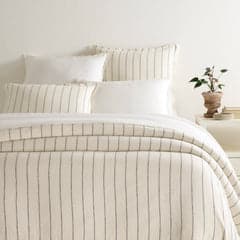 Leigh Linen Duvet Cover | Iron