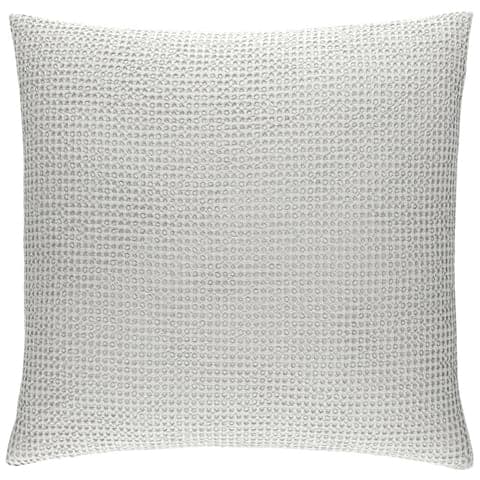 Bubble Matelasse Sham | Dove Grey