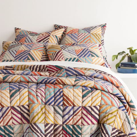 Potter Linen Quilt | Multi