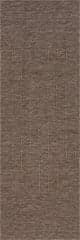 Isolated view of Brown Runner Ardena Modern Trellis Indoor/Outdoor Rug, showcasing its design