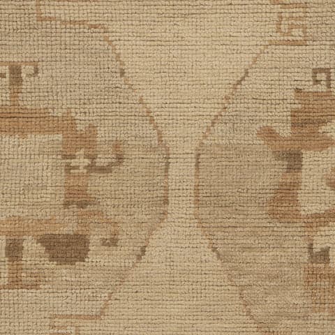 Tamalia Traditional Vintage Rug Swatch | Beige