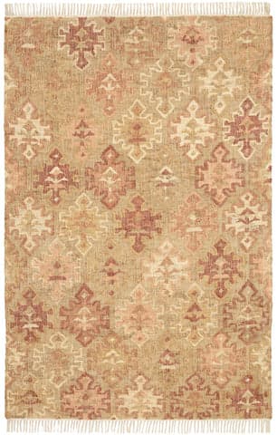 Hazel Handwoven Jute Rug | Pink