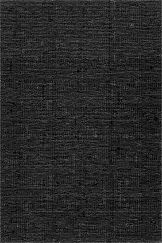 Isolated view of Charcoal Runner Zelai Modern Geometric Indoor/Outdoor Rug, showcasing its design