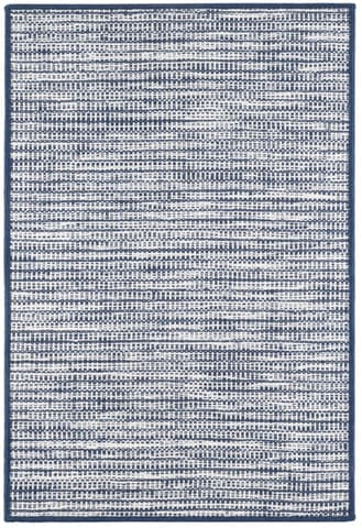 Tideline Handwoven Indoor/Outdoor Custom Rug | Navy