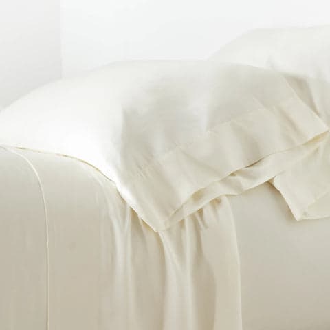 Silken Solid Sheet Set | Ivory