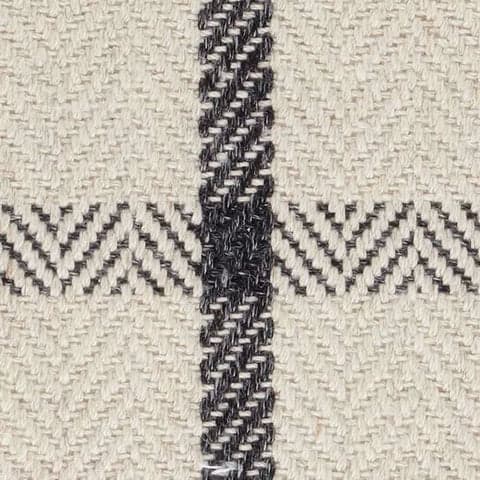 Jackson Woven Wool Custom Rug Swatch | Beige/Charcoal