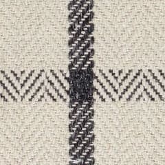 Jackson Woven Wool Custom With Attached Rug Pad Rug Swatch | Beige/Charcoal