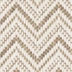 Happy Chevron Woven Indoor/Outdoor Custom Rug Swatch | Pebble