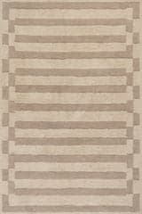 Velaina Handmade Washable Wool Rug | Ivory