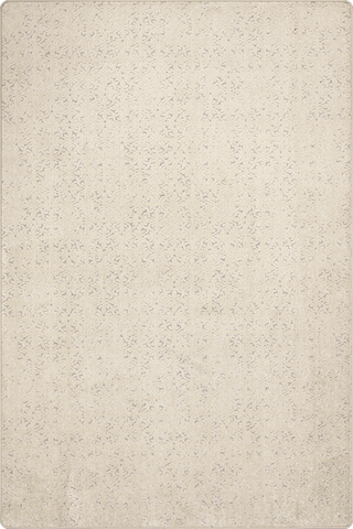 Isolated view of Tan Rectangle Ani Distressed Brocade Custom Rug, showcasing its design