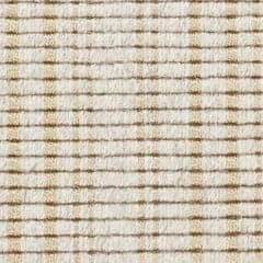 Warren Ticking Woven Wool Custom With Attached Rug Pad Rug Swatch | Gold