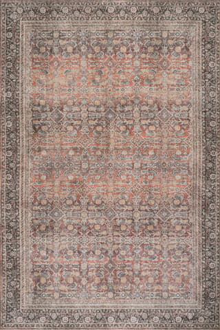 Isolated view of   Artemis Vintage Medallion Rug, showcasing its design