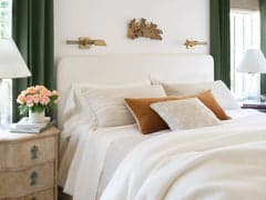 Faye Linen Sham | Dove White