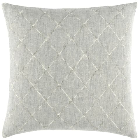 Tilden Matelasse Sham | Natural/Grey