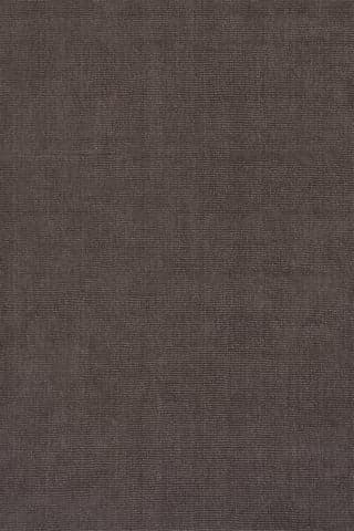 Isolated view of Taupe Rectangle Crosby Solid Wool Cozy Rug, showcasing its design
