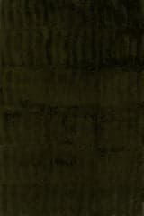 Isolated view of Green Rectangle Giselle Solid Cloud Washable Rug, showcasing its design