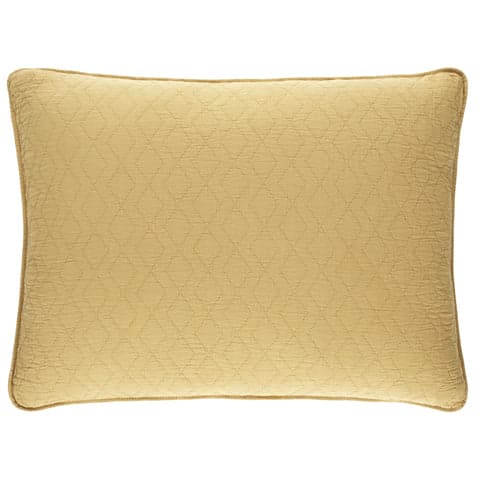 Birdie Quilted Sham | Gold