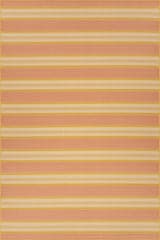 Isolated view of Yellow Rectangle Oristela Modern Abstract Indoor/Outdoor Rug, showcasing its design
