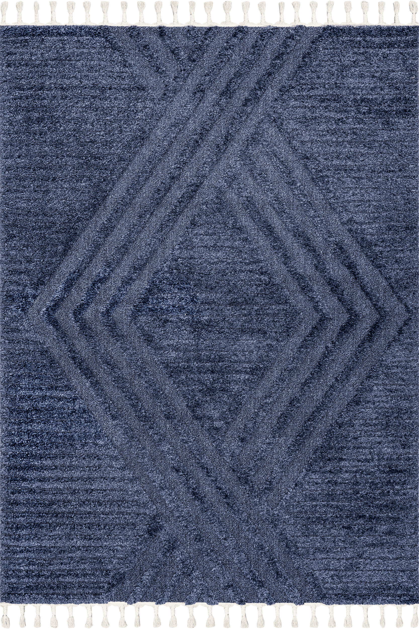 Ellie Traverse Shag Rug | Blue
