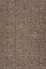 Isolated view of Brown Runner Zelai Modern Geometric Indoor/Outdoor Rug, showcasing its design