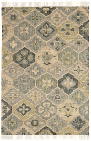 Pali Handwoven Jute Rug | Evergreen