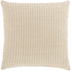 Pick Stitch Matelasse Sham | Natural