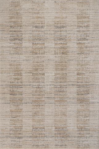 Isolated view of Brown Rectangle Sharya Modern Southwestern Rug, showcasing its design