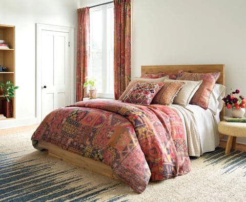 Anatolia Linen Sham | Orange