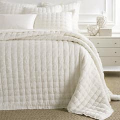 Lush Linen Puff | Ivory