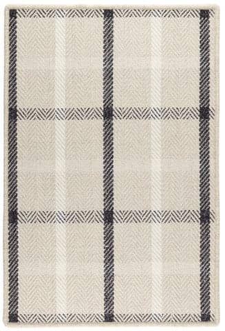 Jackson Woven Wool Custom Rug | Beige/Charcoal